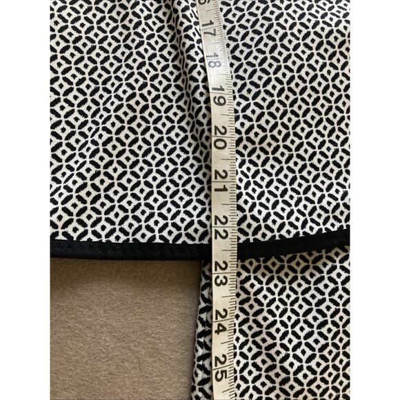 Max Studio Women’s Two Piece Pant Set Sz M New Black White Wide Leg Capri $168 - Picture 5 of 11